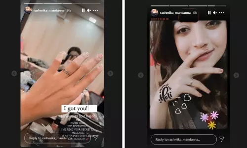 Special Gift Receives Rashmika Mandanna on the Occasion of Holi Festival 2021 Special Gift Receives Rashmika Mandanna on the Occasion of Holi Festival 2021