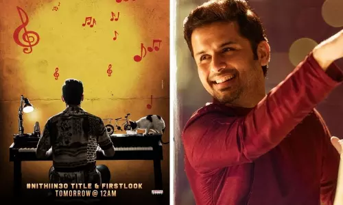 Nithiin 30 Free Look Released