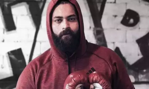 Special sets for Varun Tejs boxing episodes