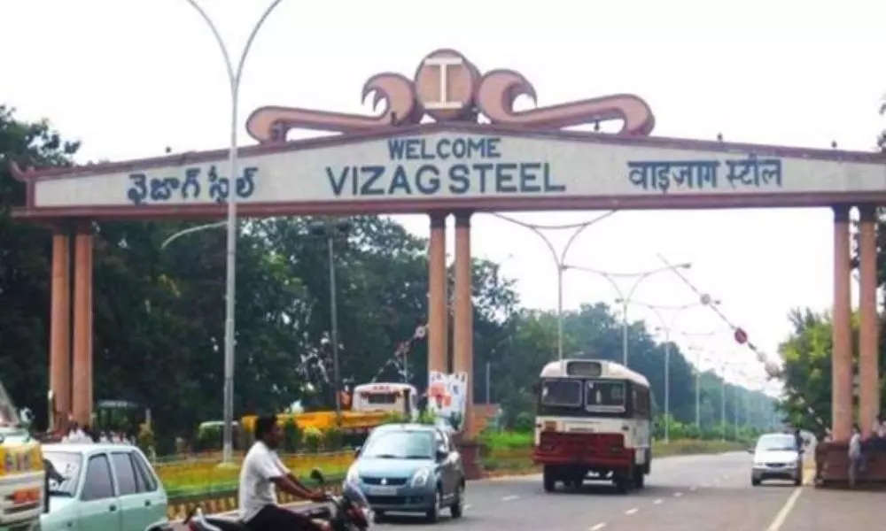 Visakha Steel plant Records in Production and Sales