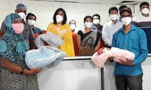 High-risk COVID Patients Deliverd at Nizamabad Hospital