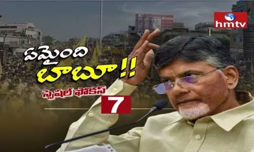 hmtv Special Focus On Chandrababu Decision Over Parishad Election Boycott