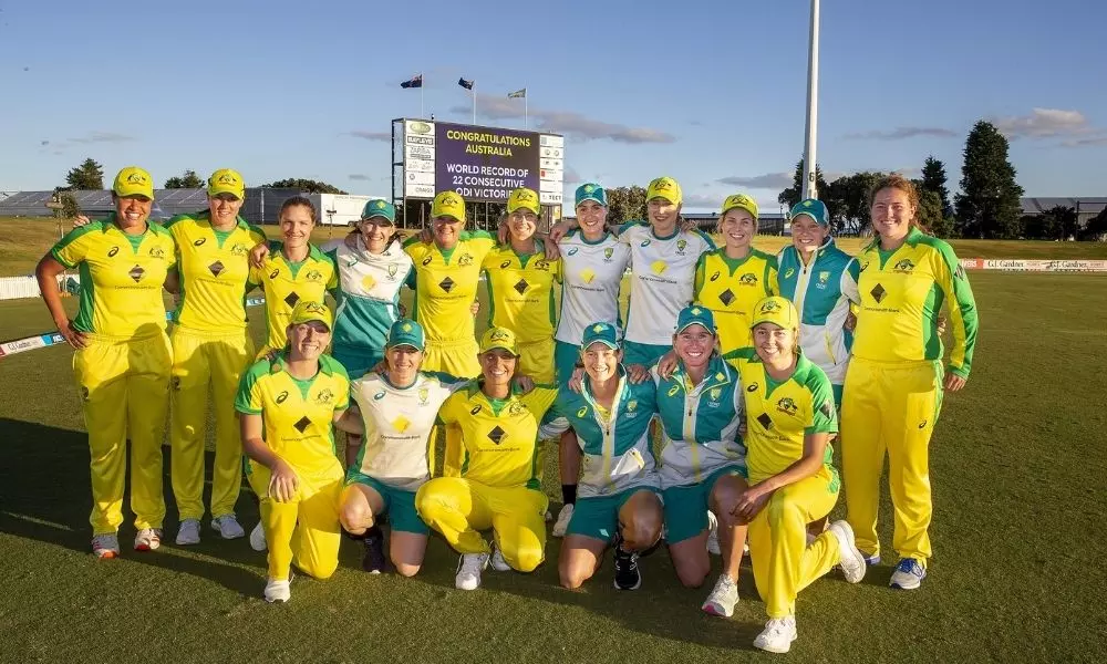 Australia Womens Cricket Team Sets New World Record ODI
