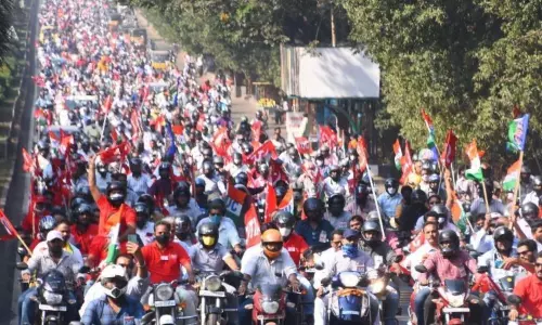 Protests Against Steel Plant Privatisation Protests Against Steel Plant Privatisation
