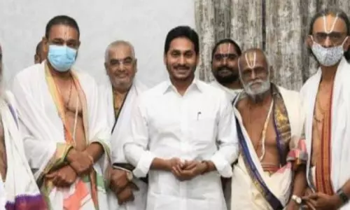 TTD Ramana Deekshitulu Meets CM YS Jagan