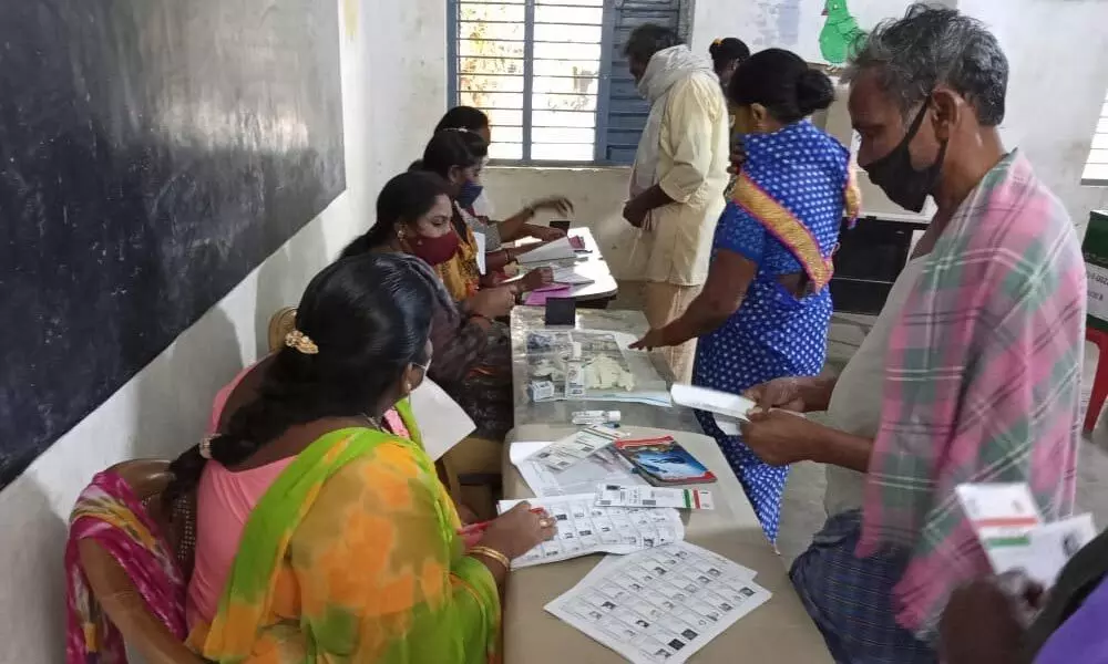 Andhra Pradesh MPTC, ZPTC Elections 2021 Polling Ends
