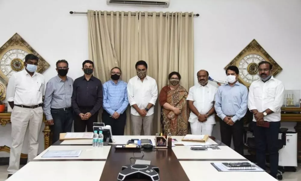 Telangana Government Signed an MoU with Gokaldas