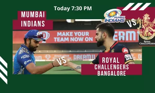 Tough Fight Between Mumbai Indians vs Royal Challengers Bangalore IPL 2021Match Tough Fight Between Mumbai Indians vs Royal Challengers Bangalore IPL 2021Match