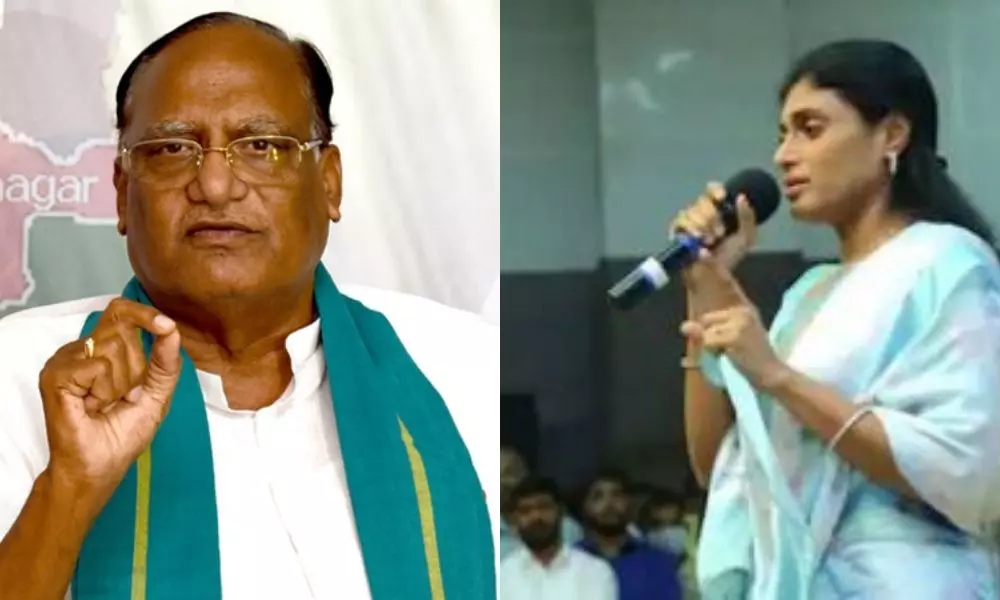 Gutta Sukender Reddy Counter to YS Sharmila Comments on TRS
