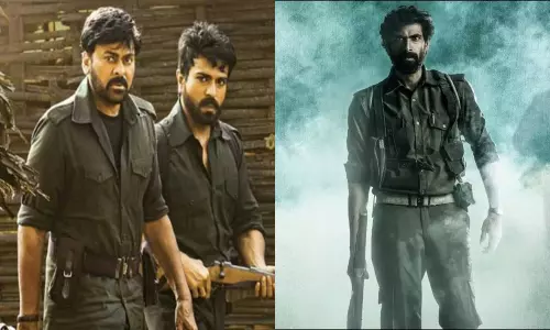 Chiranjeevi Acharya Movie And Rana Virata Parvam Movie Face Objections Over Maoist Content Chiranjeevi Acharya Movie And Rana Virata Parvam Movie Face Objections Over Maoist Content