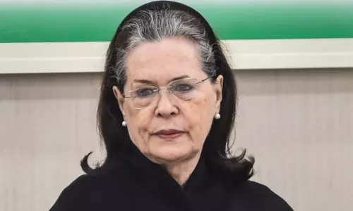 Sonia Gandhi Chaired a Virtual Meeting