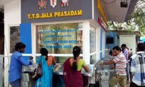 Drinking water problems in Thirumala