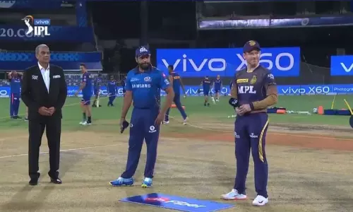 Toss Won by Kolkata Knight Riders and Choose Bowling