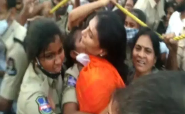 YS Sharmila Arrest: షర్మిల అరెస్ట్