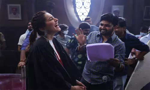 Raashi Khanna Turns TV Serial Artist for Pakka Commerical Movie