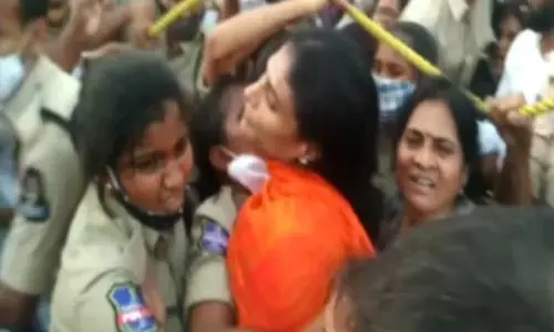 YS Sharmila Arrest: షర్మిల అరెస్ట్