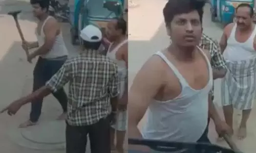 Father and son Attacked on Sanitation Workers in Nizamabad