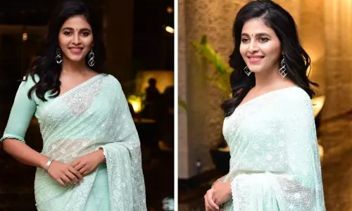Actress Anjali Photos From Maguva Idi Ni Vijayam Event | Vakeel Saab