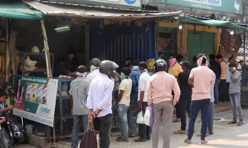 Break To Corona Rules in Vijayawada Andhra Pradesh