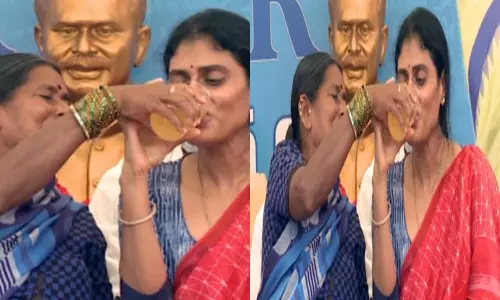 YS Sharmila Hunger Strike