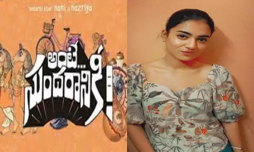 Nazriya Nazim Joins Nanis Ante Sundaraniki Movie shoot