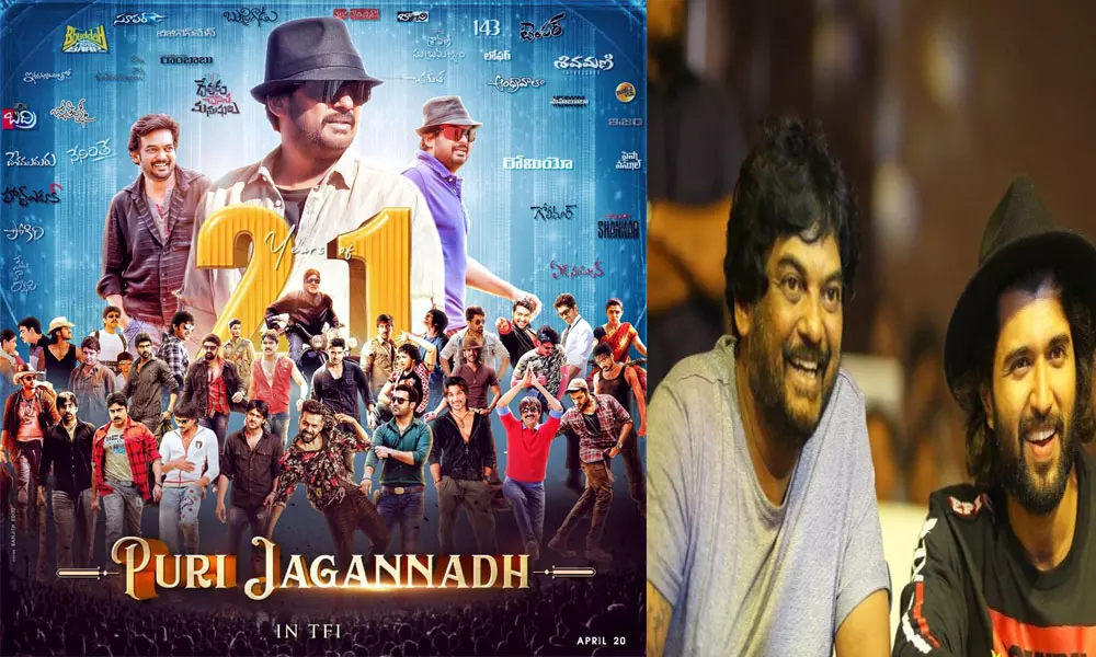Puri Jagannadh Completes 21 Years in Film Industry