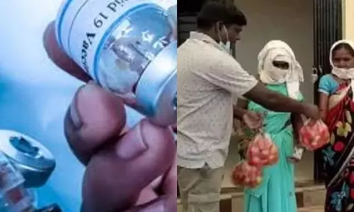 Tomatoes Giving To Corona Vaccination People