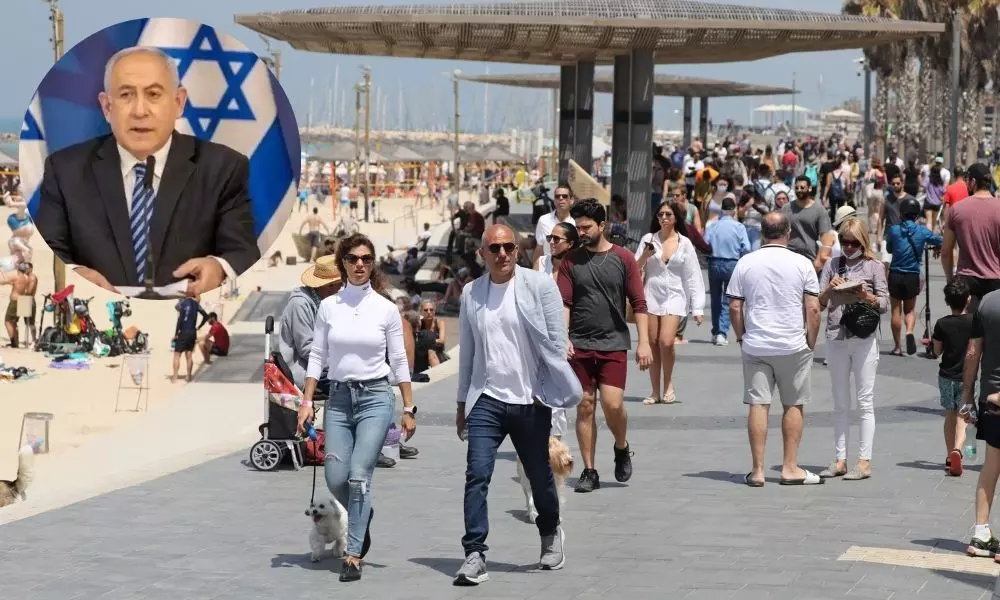 No Mask In Israel says PM Benjamin Netanyahu