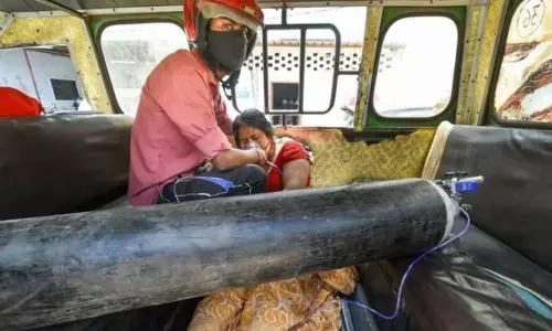 Oxygen Shortage to covid Patients In Uttarpradesh