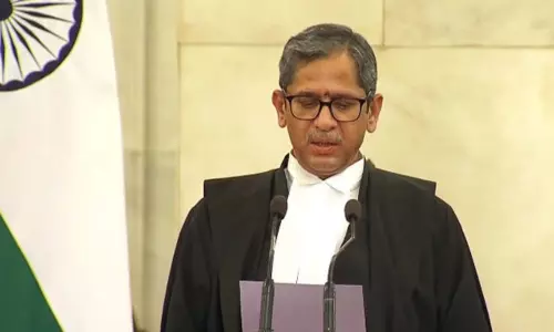 Chief Justice of India 2021: సుప్రీంకోర్టు చీఫ్‌ జస్టిస్‌గా ఎన్వీరమణ ప్రమాణం