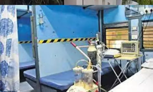 Train Coaches Converted into Isolation Wards for COVID-19 Train Coaches Converted into Isolation Wards for COVID-19