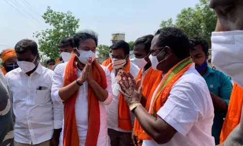 Kishan Reddy Release BJPs Manifesto for the Greater Warangal Municipal