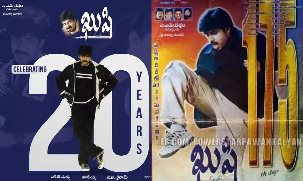 20 Years For Power Star Pawan Kalyan Kushi Movie | Kushi Telugu Movie