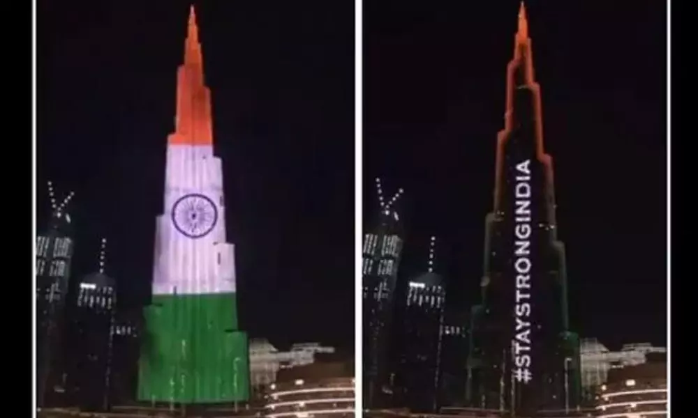 India Battles the Gruesome war Against COVID 19 , UAE Sends its Best Wishes