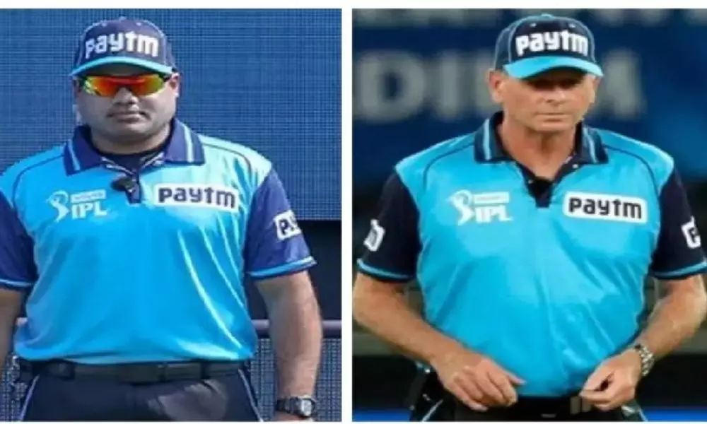 IPL-2021 two Umpires out of Tournament due to Covid