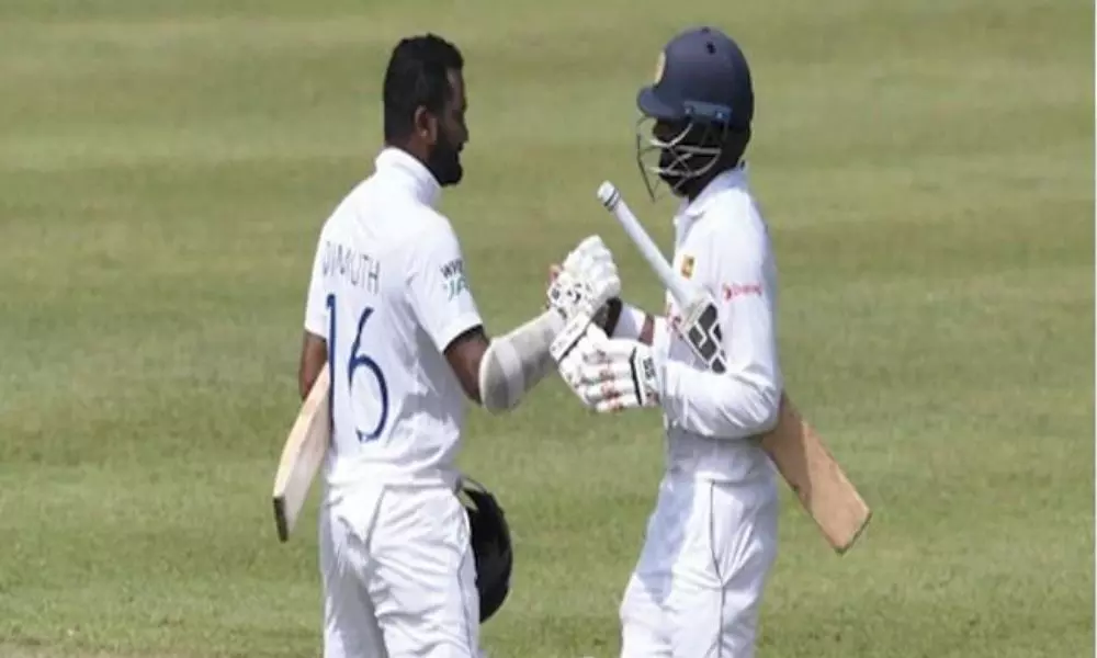 Srilanka vs Bangladesh Test Match Creates Double Century Patnership