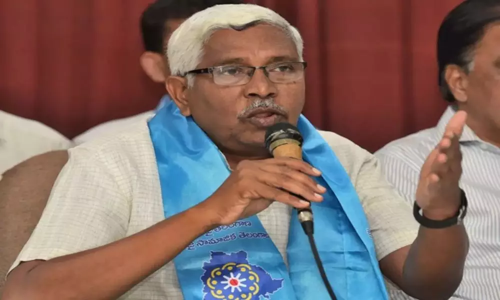 Kodandaram Reacts on Minister Eatela Rajender Issue