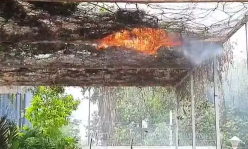 Nagarjuna Sagar‌: Fire Accident in Telangana Bhavan