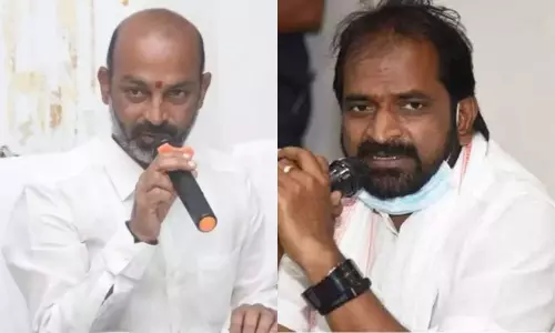 Minister Srinivas Goud Challenge To MP Bandi Sanjay