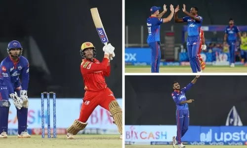 IPL 2021 Delhi Capitals target is 167 in 20 Overs IPL 2021 Delhi Capitals target is 167 in 20 Overs