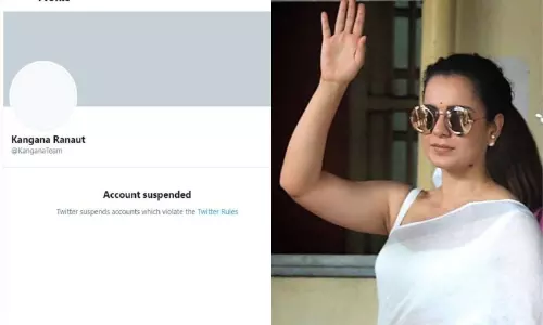 Twitter Suspended the Kangana Ranauts Twitter Account