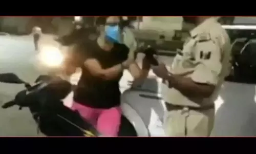 Woman violates Lockdown Norms in Patna