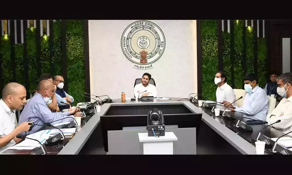 CM Jagan Holds Review Meeting on Coronavirus