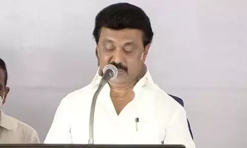 DMK Chief MK Stalin Takes Oath as Tamil Nadu CM