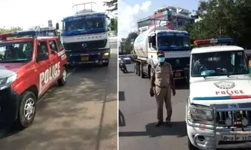 Andhra Pradesh: police Save Lives of 400 Corona Victims in Vijayawada Andhra Pradesh: police Save Lives of 400 Corona Victims in Vijayawada