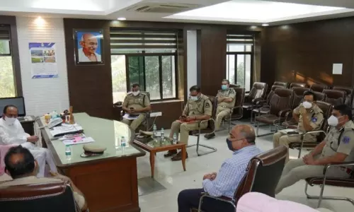 Telangana Home Minister warns Against black-Marketing of Oxygen Cylinders Telangana Home Minister warns Against black-Marketing of Oxygen Cylinders