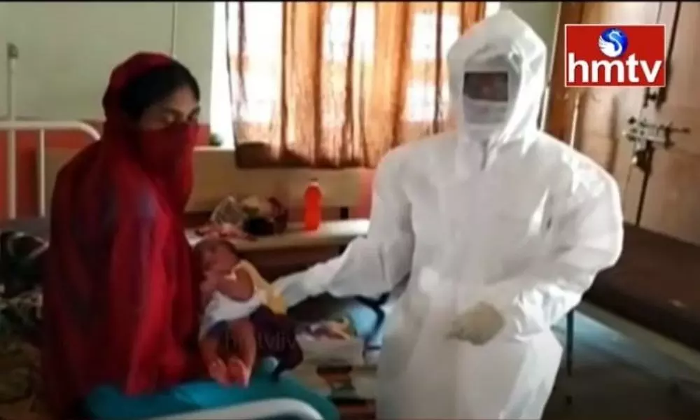 Bainsa hospital doctors helps pregnant women