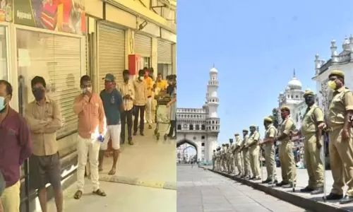 Lockdown Started in Telangana Lockdown Started in Telangana