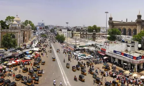 Coronavirus Away From Hyderabad old City