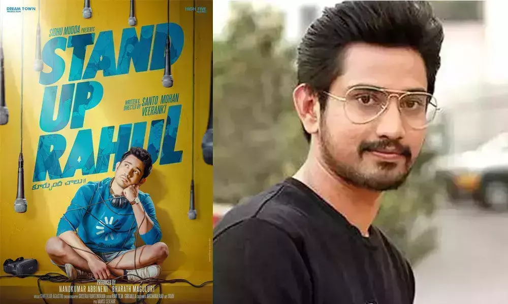 Raj Tarun turns as stand up comedian Raj Tarun turns as stand up comedian